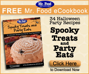Free eBook: Spooky Treats and Party Eats: 34 Halloween Recipes from the Mr. Food Test Kitchen