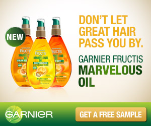 FREE Garnier Marvelous Oil Sample!