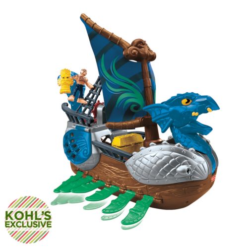 Kohl’s: Imaginext Serpent Pirate Ship $16.99 or Less!