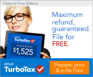 FREE Federal eFile and Maximum Refund With TurboTax!