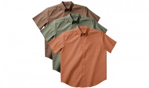 3-pack Zorrel Short Sleeve Button Down Shirts Just $10.99 Shipped! ($3.66 EACH!)