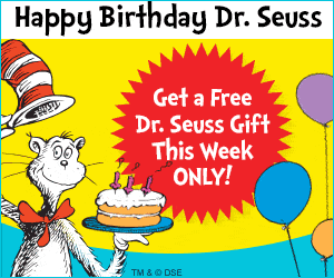 5 Dr. Suess Books and a FREE 2014 Calendar for $5.95