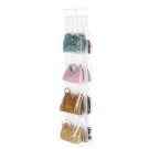 Whitmor White Crystal Collection Handbag File, Clear – $7.99!