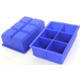 Big Ice Cube Tray – 2 Extra Large Silicone Trays – Just $10.94!