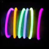 8″ LumiStick Brand Glowsticks Glow Stick Bracelets Mixed Colors – Tube of 100 – $9.99!