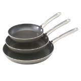 Farberware Skillet Set Triple Pack with Stainless Handles – $19.99!