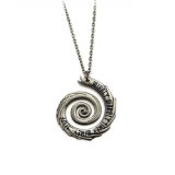 Doctor Who Wibbly Wobbly Timey Wimey Pendant Necklace – $4.79!