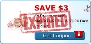 NEW Printable Red Plum Coupons! (Maybelline, Polident, and More!)