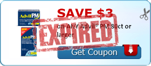 Save Up To $8 on Advil!