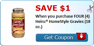 Heinz Homestyle Gravy Coupon | Just $1.44 at Target!