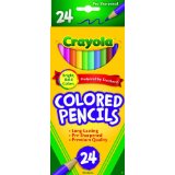 Crayola Colored Pencils, Assorted Colors, 24 count – Just $2.99!