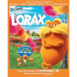 Dr. Seuss’ The Lorax – Blu-ray + DVD + Digital Copy + UltraViolet – $7.75!
