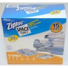 Ziploc Space Bag 15 Bag Space Saver Set – $27.30!