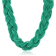 Braided Seed Bead Necklace, 16″ – Just $22.00!