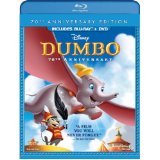 Dumbo (Two-Disc 70th Anniversary Edition Blu-ray / DVD Combo Pack – $12.96!