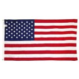 U.S. Nylon US Flag 3X5 ft – Embroidered Stars Sewn Stripes – Just $10.50!