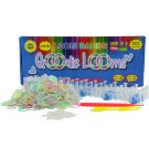 Glow in the Dark Rainbow Color Bracelet Making Loom Bands Kit $5.57 (originally $30.77)