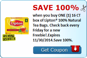 FREE Lipton Tea Bags and 20% Off Potatoes!
