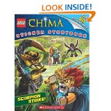 LEGO Legends of Chima: Scorpion Strike! Sticker Storybook – $2.64!
