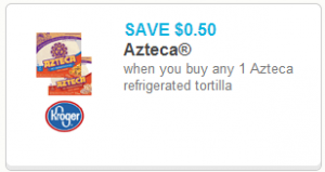Azteca Tortilla Coupon | Great Doubler!
