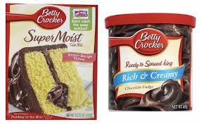 Target: $.63 Frosting and $.87 Cake Mix!