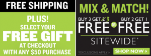 B3G3 FREE Sale + FREE Shipping at The Body Shop!