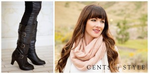 Tall Buckle Boots and Infinity Scarf Just $32.95 Shipped!