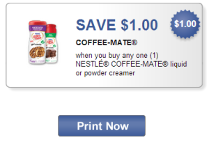 Coffee-Mate Creamer Just $.49 at Target and $.98 at Walmart