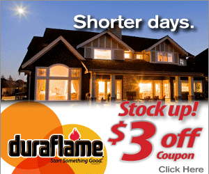DuraFlame $3 Off Coupon and Sweepstakes