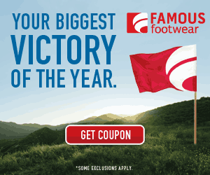 New Famous Footwear Total Purchase Coupons