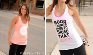 Fashion Friday: 50% Off Fun Workout Tanks and Hats!