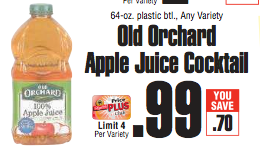 FREE Apple Juice at ShopRite Today ONLY!