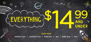 Gymboree Sale: Everything $14.99 and Under!
