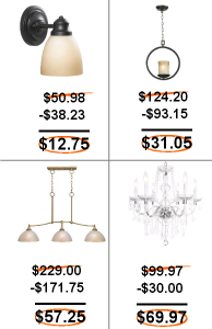 Home Depot’s Special Buy: Up to 75% Off Lighting!