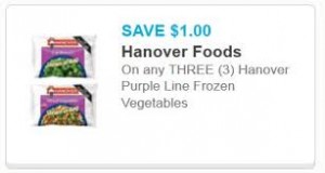 New Hanover Purple Line Frozen Vegetables | Save $1!