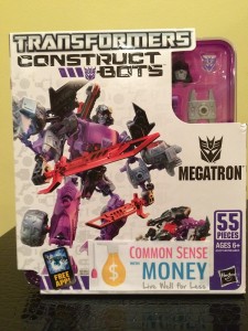 Free Toy Giveaway #4: Transformer Construct-Bots Elite Class Megatron Buildable Action Figure Assortment