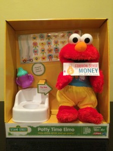 Free Toy Giveaway #5: Potty Time Elmo