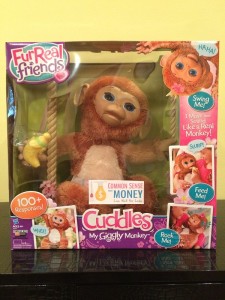 Free Toy Giveaway #3: FurReal Friends Cuddles My Monkey Pet!