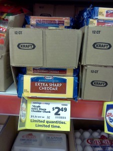 Kraft Naturals Cheese Just $1.99 at Save-A-Lot!