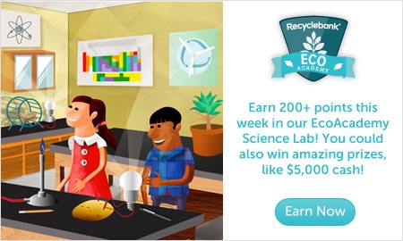 Recyclebank: EcoAcademy Science Lab (Plus Rewards and Upcoming Walgreens Deal)