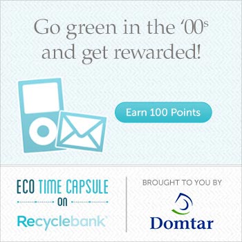 Earn over 100 Recyclebank Points this week