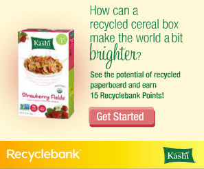 Recyclebank: Earn 30 More Points + New $2 Kashi Cereal Coupon Reward