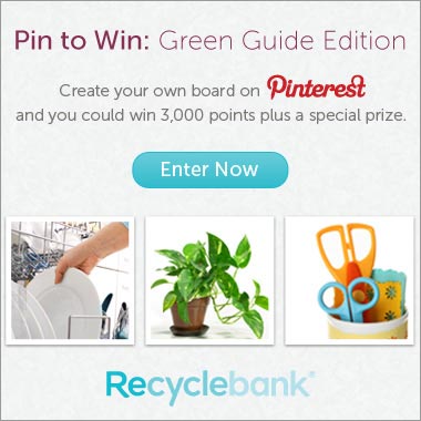 Enter Recyclebank’s Pin to Win Sweepstakes
