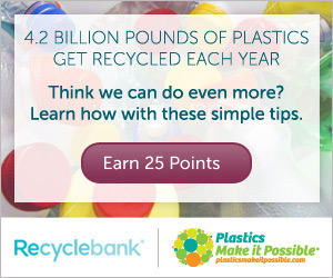 Recyclebank: Earn 35 More Points