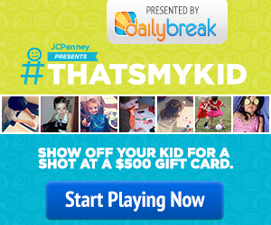Win a $500 JCPenney Gift Card With #ThatsMyKid Contest!