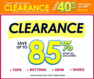 40% Off Everything + 40% Off Clearance at Justice | $6 Swimsuits, $4 Tanks, and $4 Shorts!