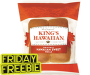 FREE King’s Hawaiian Dinner Rolls After 100% Cash Back Offer