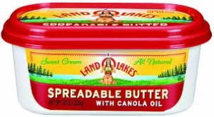 FREE Land O’ Lakes Tub Butter Spread Product With Rebate!