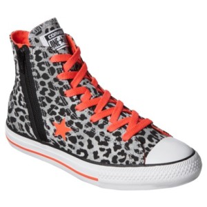 Leopard Print Converse High Top Sneakers Just $19.98!