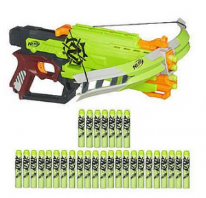 Nerf Zombie Strike Crossfire Bow + Refill Pack Just $15.49! (Save 50%)